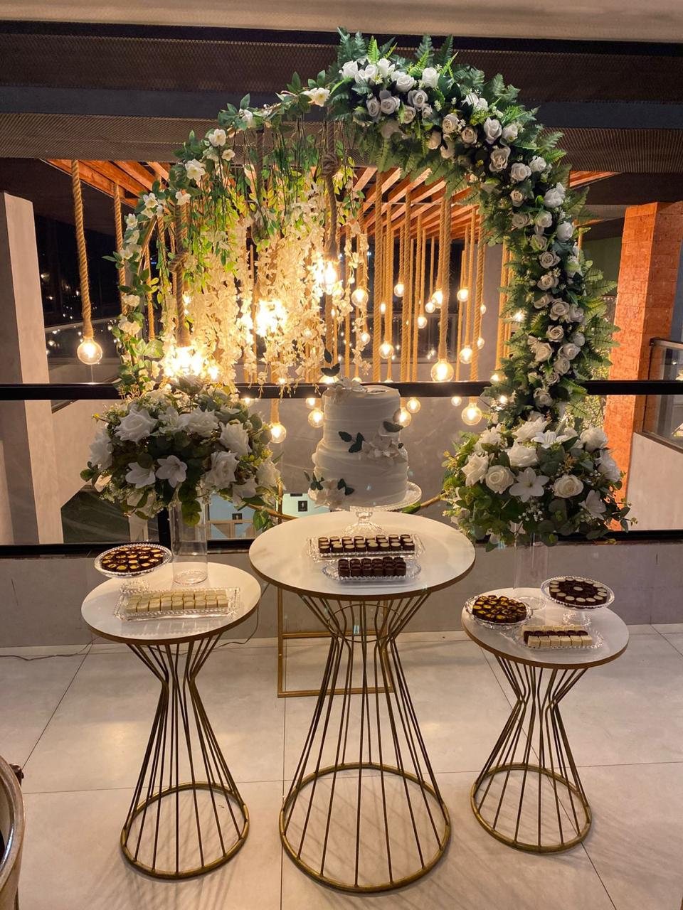 Decoração de festa no Saguari